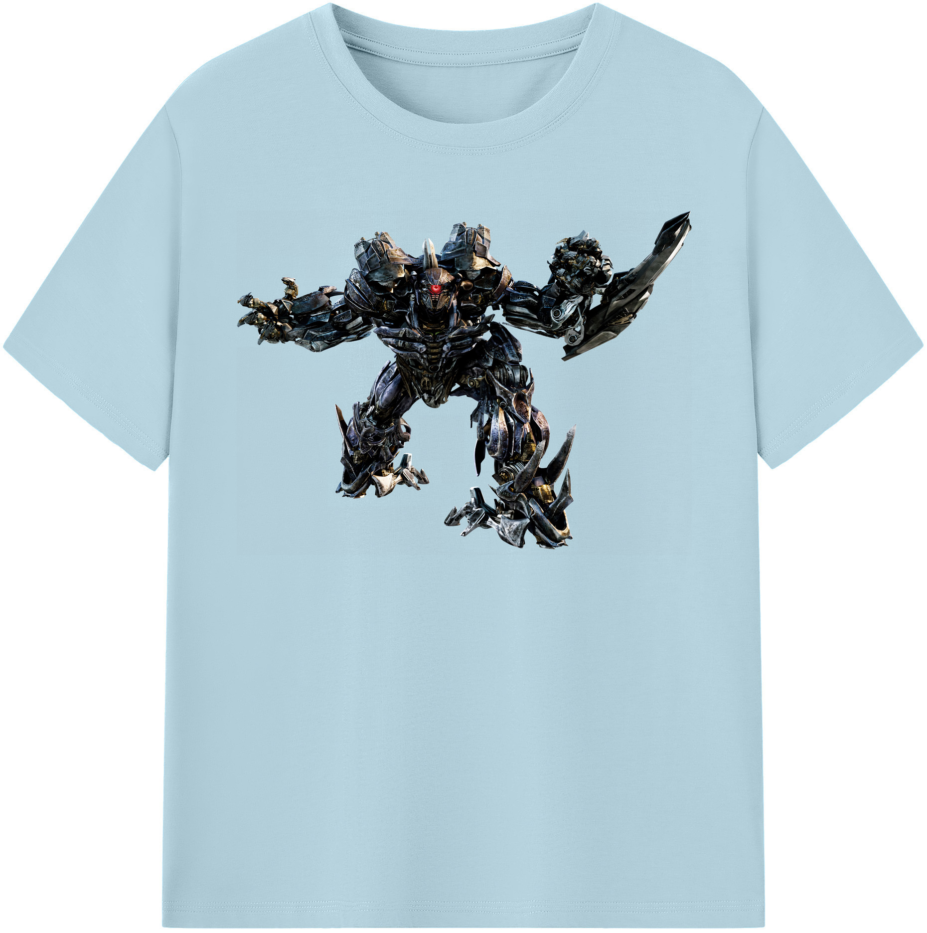 （画像用） Transformers トランスフォーマー 綿100％半袖Tシャツ（フロントプリント）